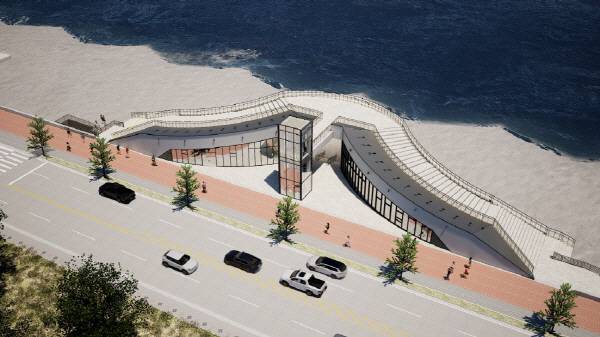 송도해수욕장 바다시청