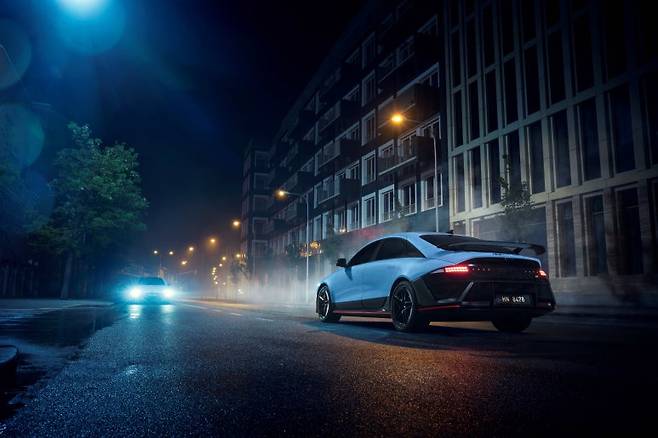 아이오닉6N 후측면. 사진=현대차