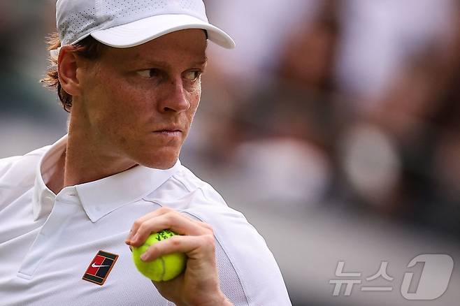 세계랭킹 1위 얀니크 신네르. ⓒ AFP=뉴스1