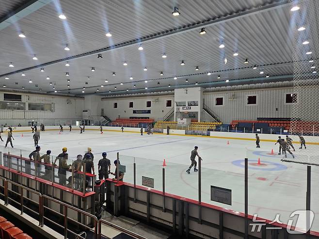 강원 춘천 송암동 의암빙상장.(뉴스1 DB)