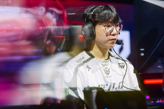 젠지 원거리 딜러 ‘룰러’ 박재혁. 사진 | 라이엇 게임즈