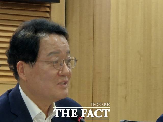 이날 남 석좌교수는 "1년 반 정도 지나 개각을 할 때 동맹파들은 자리에서 밀려날 것"이라고 주장했다. /송호영 기자