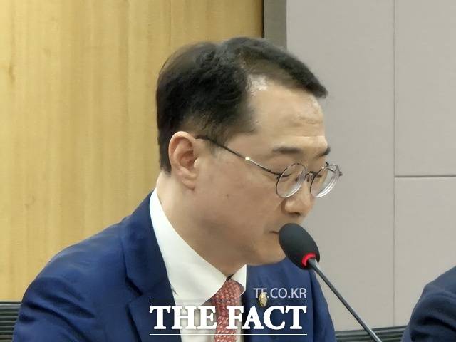 김건 국민의힘 의원은 "이재명 정부의 대외 정책이 이런 20년 전 자주파에 뿌리를 두고 있지는 않을까 우려된다"고 말했다. /송호영 기자