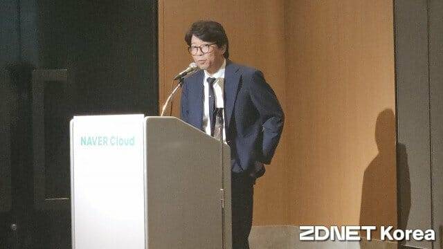 네이버클라우드 경성민 이사 (사진=한정호 기자)