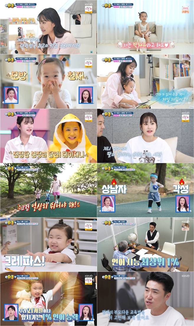 슈퍼맨이 돌아왔다, 헤이지니 텐션 (사진: KBS '슈돌')