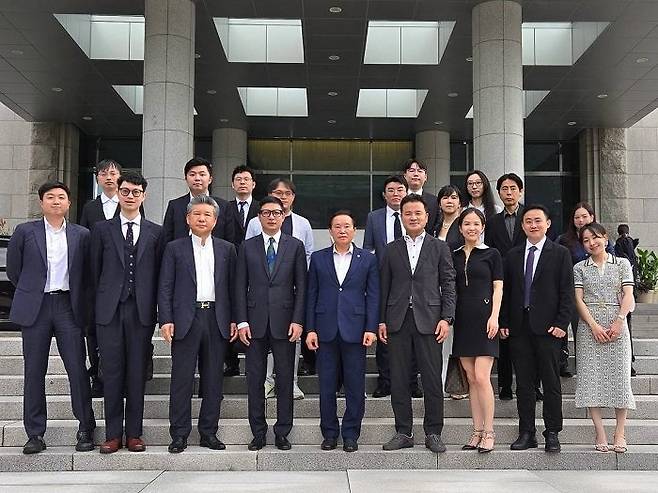 서울 여의도 국회의원회관에서 진행된 ‘아시아 디지털자산 협의체 설립 준비위원회’ 공식 발족식