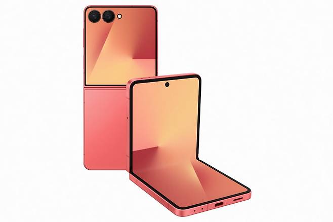 갤럭시 Z플립7 코랄레드./삼성전자