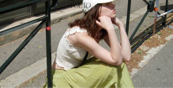 A screen grab of domestic designer label Foeto's website [SCREEN CAPTURE]