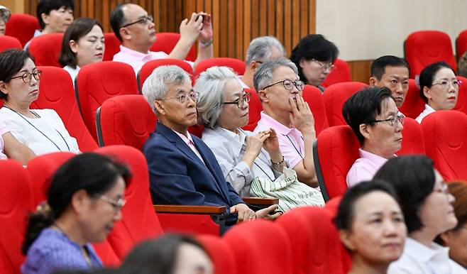 예장통합 파송 선교사들이 10일 서울 광진구 장로회신학대에서 강의를 듣고 있다. 신석현 포토그래퍼