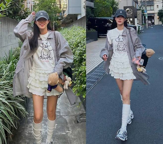 임수향이 자유로운 하루 속, 자신만의 감성 룩으로 여름을 채웠다.사진=임수향 SNS
