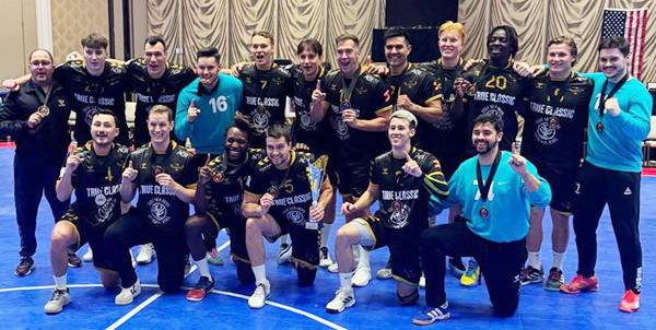 사진 2025 북미카리브 핸드볼 연맹 남자 클럽 챔피언십 우승을 차지한 캘리포니아 이글스, 사진 출처=캘리포니아 이글스