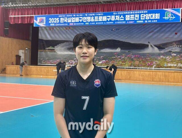 인터뷰에 응한 손혜진./단양=김희수 기자