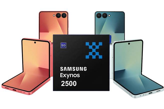 삼성전자 모바일 AP ‘엑시노스2500’가 갤럭시Z플립 7에 탑재됐다. [삼성전자 제공]
