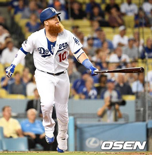 [OSEN=최규한 기자] LA 다저스 시절 저스틴 터너. /dreamer@osen.co.kr