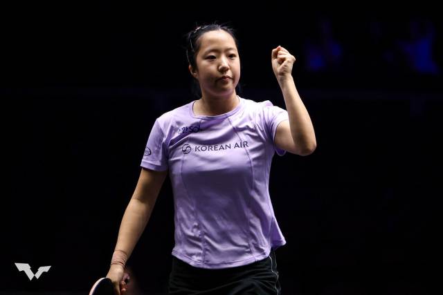 신유빈. 사진 제공=월드테이블테니스