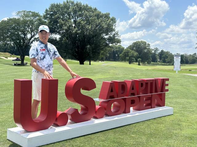 제4회 US어댑티브 오픈에서 3년 연속 준우승을 차지한 이승민. 사진 제공=볼미디어