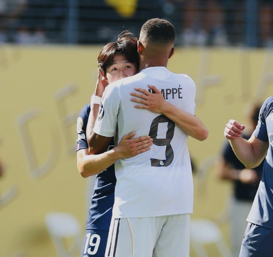 이강인과 음바페. 게티이미지