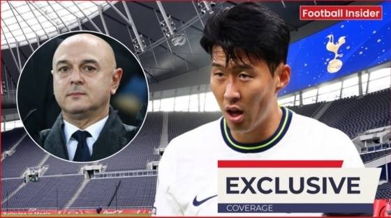 레비 회장, 손흥민. 풋볼 인사이더