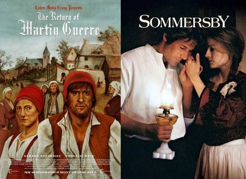 영화 '마틴 기어의 귀향'과 '써머스비' 포스터 [프리미어엔터테인먼트 및 위너브라더스 제공. 재판매 및 DB 금지]