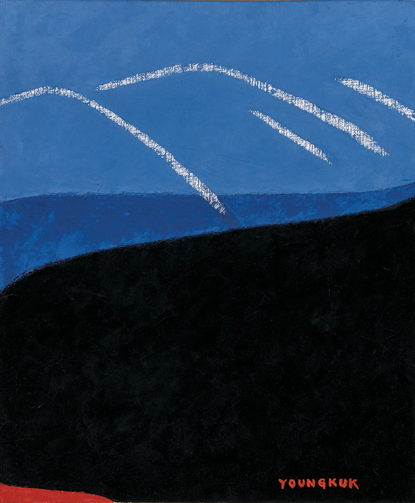 유영국 1994년 作 ‘워크’/ 케이옥션 제공.