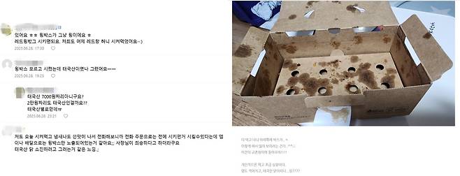 일부 소비자들은 단종된 '윙'과 '윙박스' 제품을 혼동하거나, 포장 박스 높이가 기존 제품보다 높아져 시각적으로 양이 많아 보이도록 설계됐다는 점도 문제 삼고 있다.(네이버 블로그 갈무리)