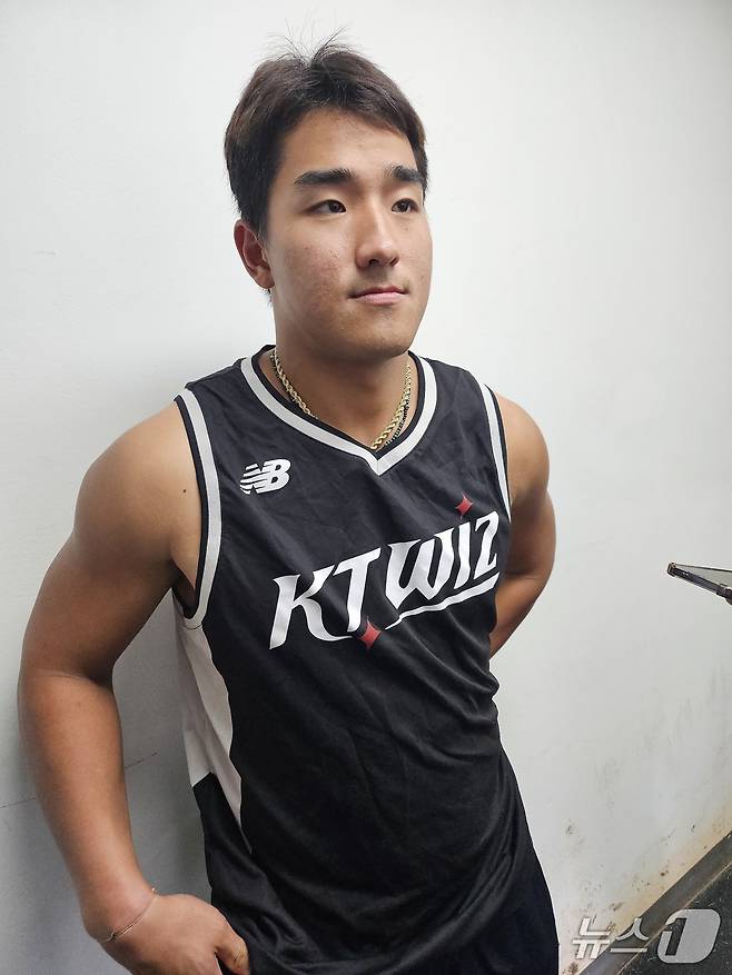 KT 위즈 안현민. ⓒ News1