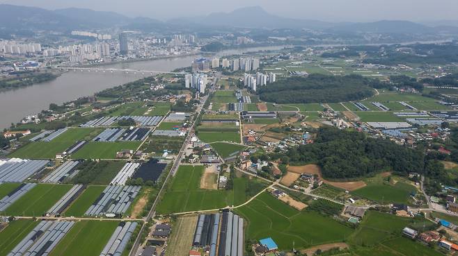 2023년 7월 경기도 가평군 일대 농지 전경 /고운호 기자