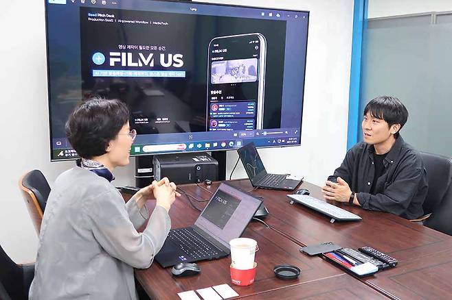 프론트웍스 스케일업 현장 / 출처=IT동아