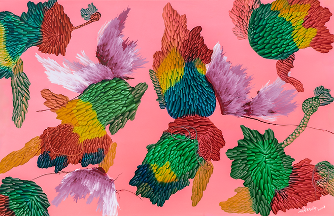 임미량 ‘Going #129’(2023). 프린트베이커리갤러리