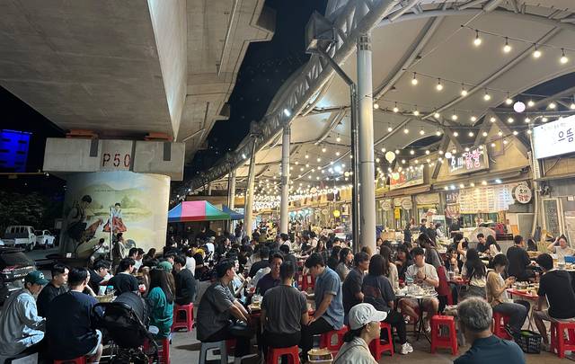 춘천시 ‘춘풍야장’ 전경. 강원도청 제공