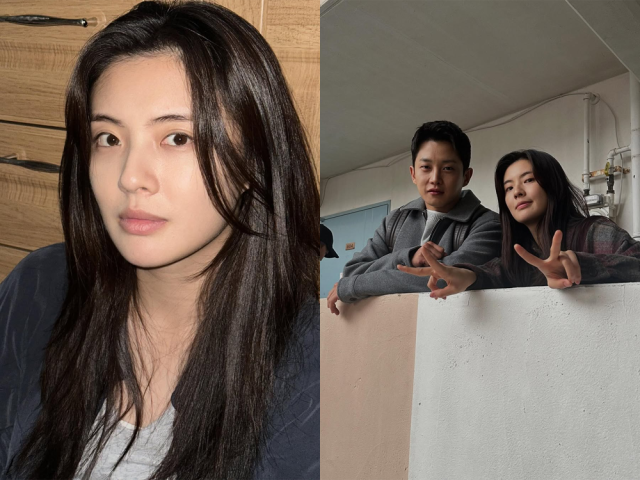 이선빈이 '노이즈' 촬영 현장을 공유했다./이선빈 SNS