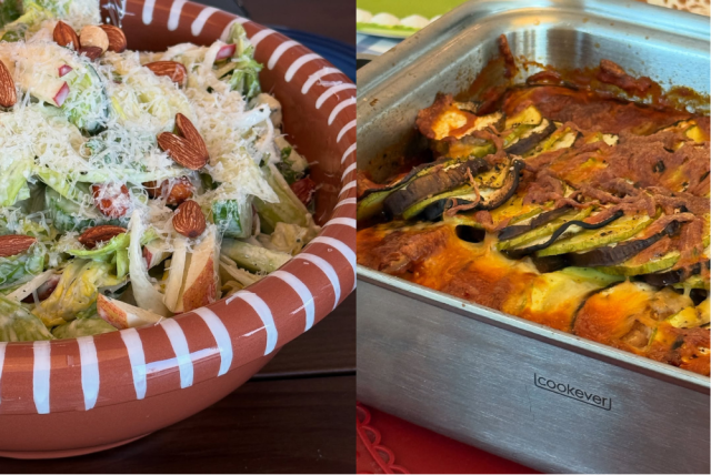 샤이니 키가 집들이 음식 라따뚜이와 샐러드를 공개했다. / 키 인스타그램