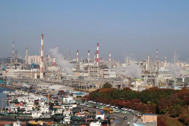 울산석유화학단지 전경. 사진 제공=울산시