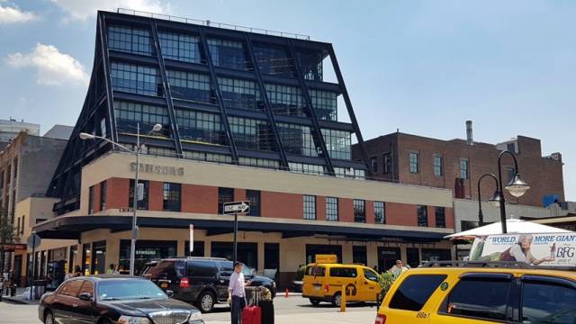 미국 뉴욕 맨해튼에 자리한 삼성837 센터. 사진제공=삼성전자