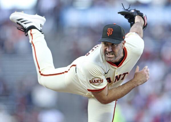 ▲ 샌프란시코 자이언츠 관록의 에이스 저스틴 벌랜더. ⓒ연합뉴스/AP