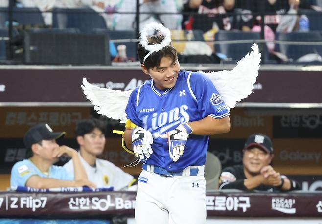 ▲ 삼성 라이온즈의 함수호 ⓒ 연합뉴스