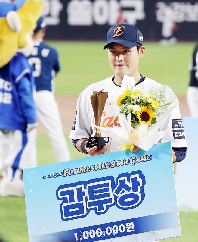 [포토]'퓨처스 올스타 감투상' 한지윤