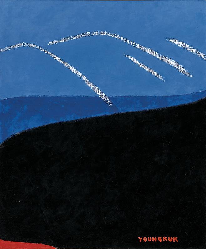 유영국 1994년 作 '워크' [케이옥션 제공. 재판매 및 DB 금지]