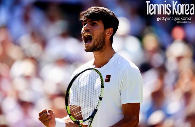 3년 연속 윔블던 결승 오른 알카라스