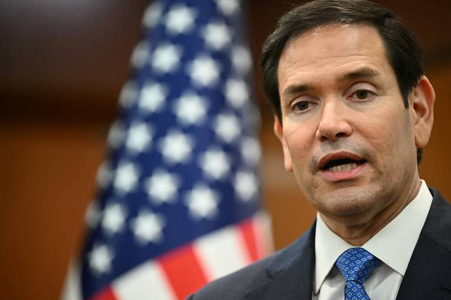 마코 루비오 미 국무장관. /로이터 연합뉴스
