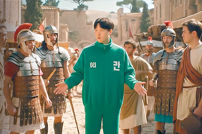 기자가 구글의 인공지능(AI) 영상 생성 플랫폼 ‘Veo3’로 만든 8초짜리 영상의 한 장면.