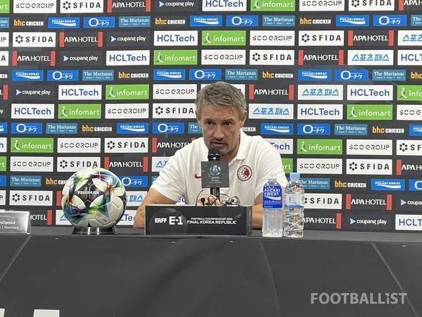 애슐리 웨스트우드 홍콩 감독. 김희준 기자