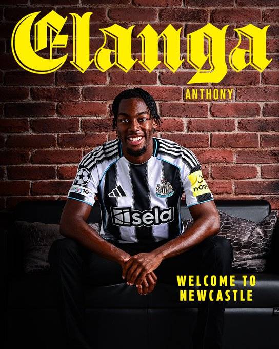 앤서니 엘랑가/ 뉴캐슬 유나이티드 공식 X
