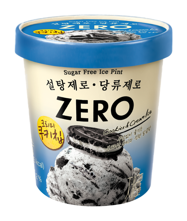 롯데중앙연구소 디저트2팀이 개발한 제로당 아이스크림. 롯데그룹 제공