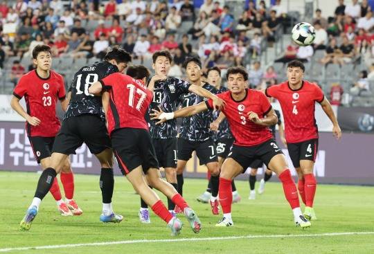 이호재 '헤딩골'. 사진[연합뉴스]