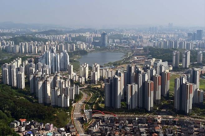 경기도 아파트 전경. (매경DB)