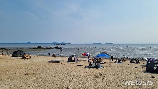 [인천=뉴시스] 강화군 민머루해변. (사진=강화군 제공) 2024.06.28. photo@newsis.com