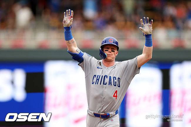 [사진] 시카고 컵스 피트 크로우-암스트롱. ⓒGettyimages(무단전재 및 재배포 금지)