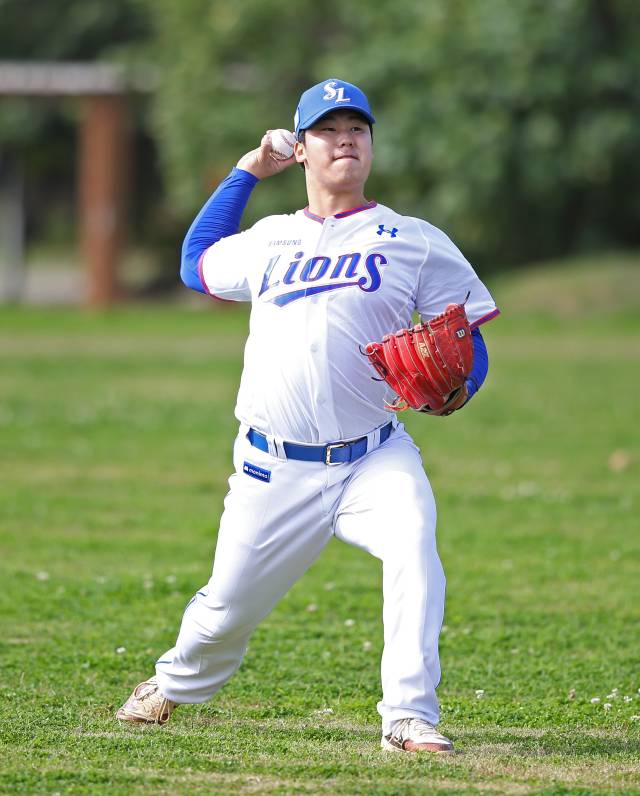 삼성 라이온즈의 정민성. 삼성 제공