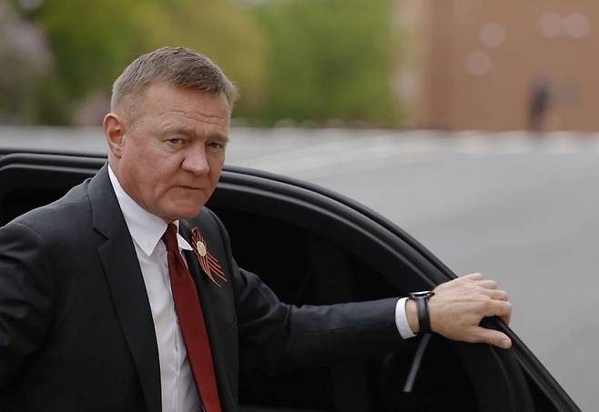 7일(현지시간) 자신의 차량에서 숨진 채 발견된 로만 스타로보이트 러시아 교통부 장관의 생전 모습. EPA연합뉴스